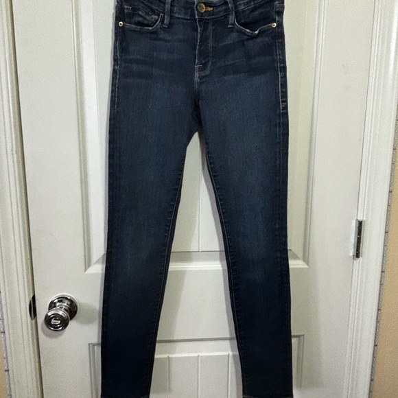 FRAME Women Le Skinny Jeanne Jeans Size 27 G4 - Picture 3 of 8